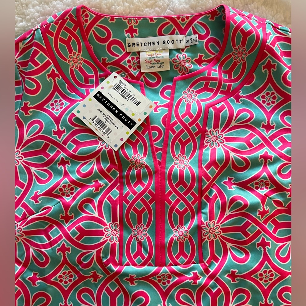 Gretchen Scott, Split Neck Top